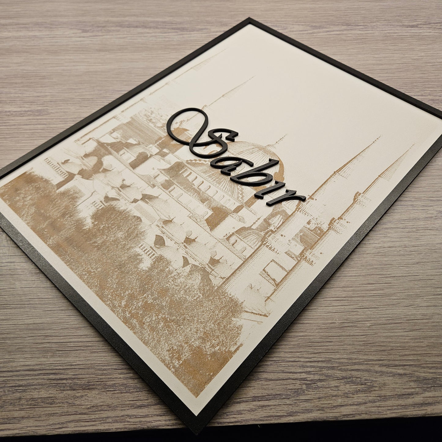 Islamic Wallart "Sabır"